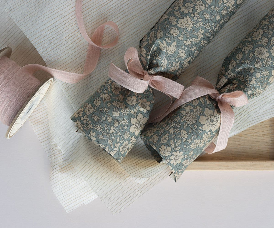 Giftwrap, Blossom blue - 10 m