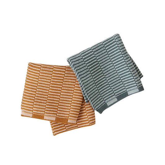 Stringa Dishcloth - Caramel/Ocean